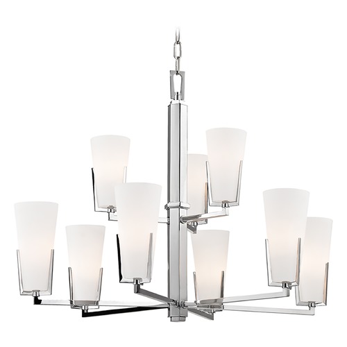 Hudson Valley Lighting Upton 9-Light Chandelier in Polished Chrome by Hudson Valley Lighting 1809-PC