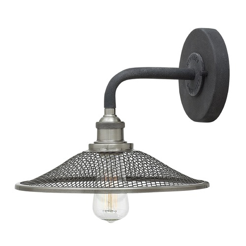 Rigby Aged Zinc Sconce by Hinkley Lighting