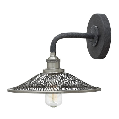 Hinkley Rigby Aged Zinc Sconce by Hinkley Lighting 4360DZ