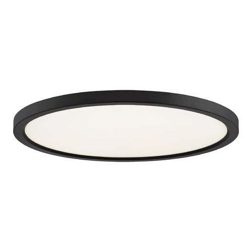 Outskirts 20-Inch LED Flush Mount in Oil Rubbed Bronze by Quoizel Lighting