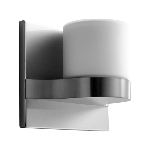 Olio Small Wall Sconce in Satin Nickel by Oxygen Lighting