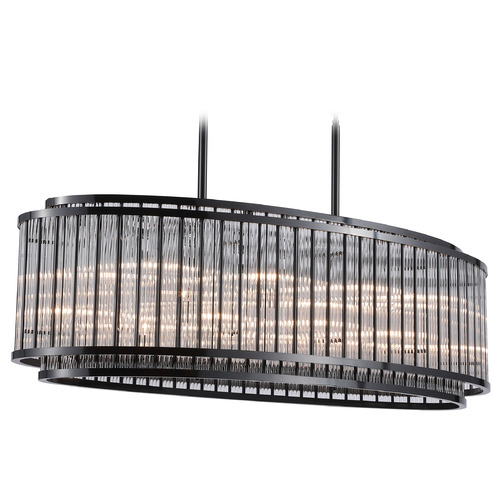 Waldorf Collection Pendant in Polished Gunmetal by Avenue Lighting