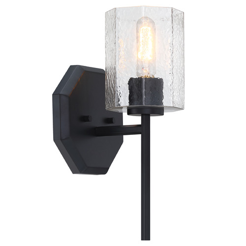 Designers Fountain Haven Matte Black Sconce