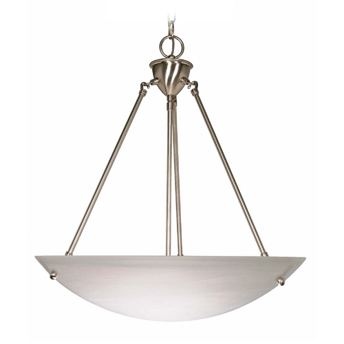 Pendant in Brushed Nickel by Nuvo Lighting