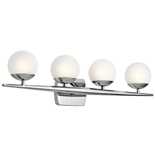 Jasper Bathroom Light in Chrome by Kichler Lighting