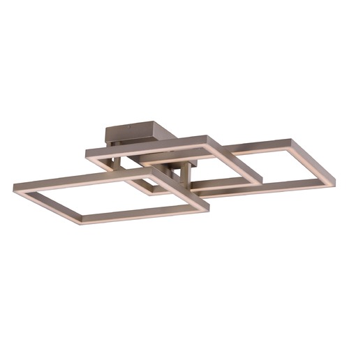 Traverse LED Flush Mount in Champagne by ET2 Lighting