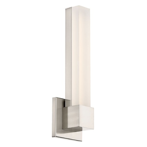 WAC Lighting Esprit Brushed Nickel LED Sconce by WAC Lighting WS-69815-BN
