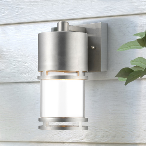Z-Lite Z-Lite Luminata Brushed Aluminum LED Outdoor Wall Light 553S-BA-LED