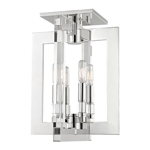 Hudson Valley Lighting Wellington Polished Nickel Semi-Flush Mount by Hudson Valley Lighting 9311-PN