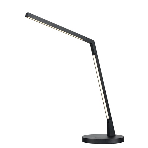 Miter Black LED Desk Lamp by Kuzco Lighting