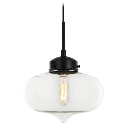 Matteo Lighting Irresistible Organic Charm Black Pendant by Matteo Lighting C41403CL