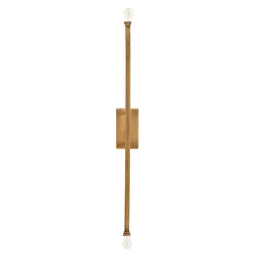 Hutu 41.5-Inch Wall Light in Antique Brass by Arteriors Home