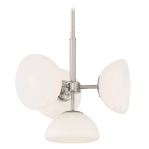 Designers Fountain Zio Polished Nickel Chandelier