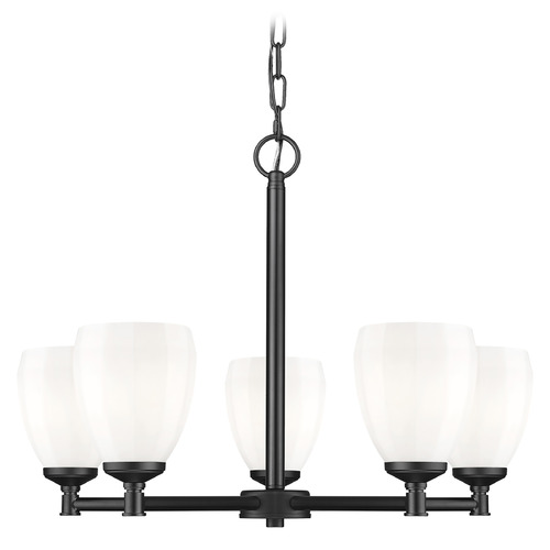 Z-Lite Oren Matte Black Chandelier