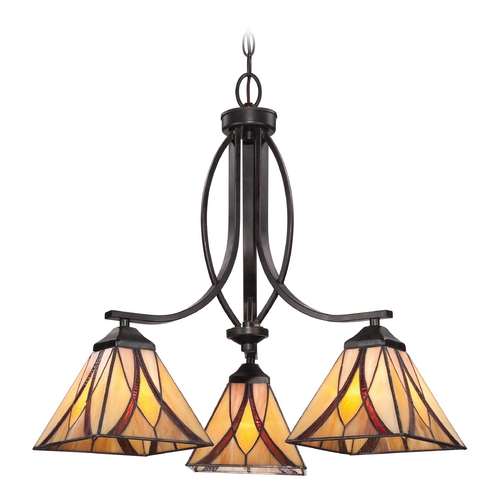 Quoizel Lighting Asheville Chandelier in Valiant Bronze by Quoizel Lighting TFAS5003VA