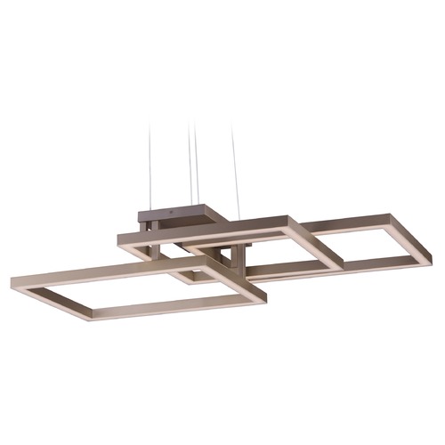 ET2 Lighting Traverse LED Pendant in Champagne by ET2 Lighting E21515-CHP