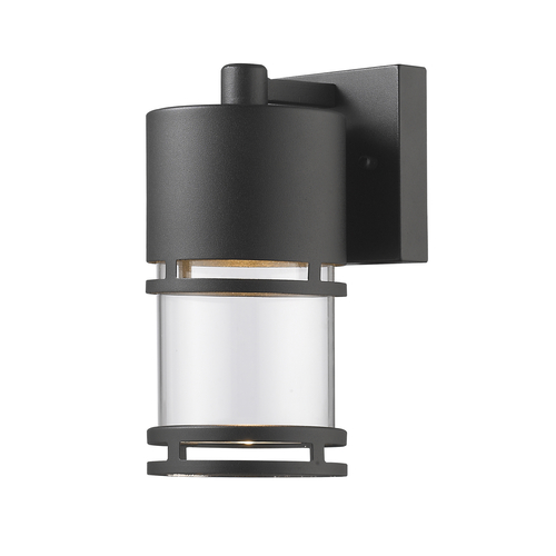 Luminata Black LED Outdoor Wall Light by Z-Lite