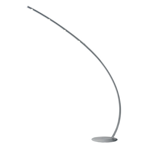 Arnsberg Columbus Satin Nickel LED Arc Lamp