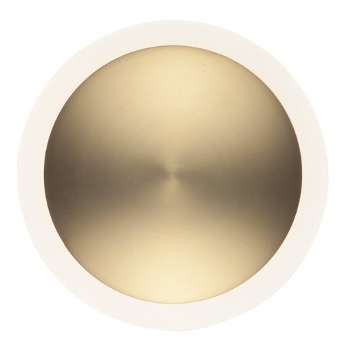 ET2 Lighting Saucer 7-Inch LED Flush/Wall Mount in Black & Gold by ET2 Lighting E21540-90BKGLD