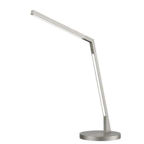 Kuzco Lighting Miter Brushed Nickel LED Desk Lamp by Kuzco Lighting TL25517-BN