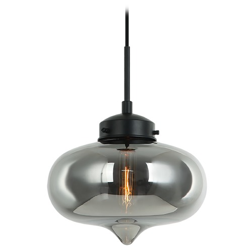 Matteo Lighting Irresistible Organic Charm Black Pendant by Matteo Lighting C41403SM