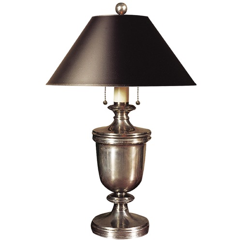 E.F. Chapman Classical Urn Lamp in Antique Nickel by Visual Comfort Signature