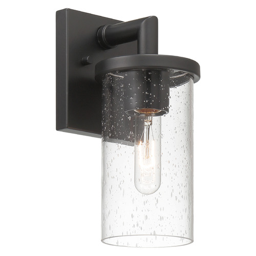 Designers Fountain Otto Matte Black Outdoor Wall Light