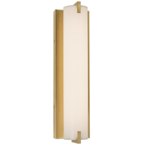 AFX Lighting Afx Lighting Axel Satin Brass LED Sconce AXLS0416LAJUDSB