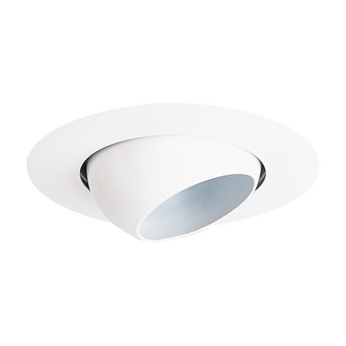 Juno Lighting Group Mini-Eyeball Trim for 4-Inch Recessed Housing 18 WH