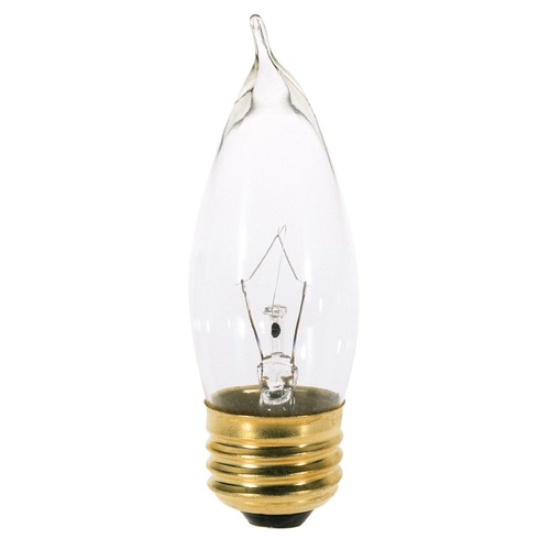 Satco Lighting Incandescent CA10 Light Bulb Medium Base Dimmable S3764