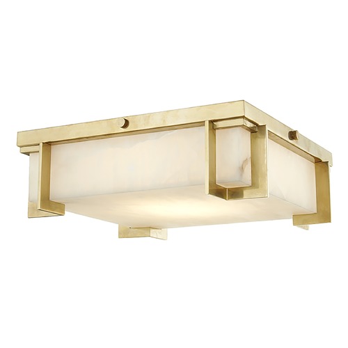 Delmar Aged Brass LED Flush Mount by Hudson Valley Lighting