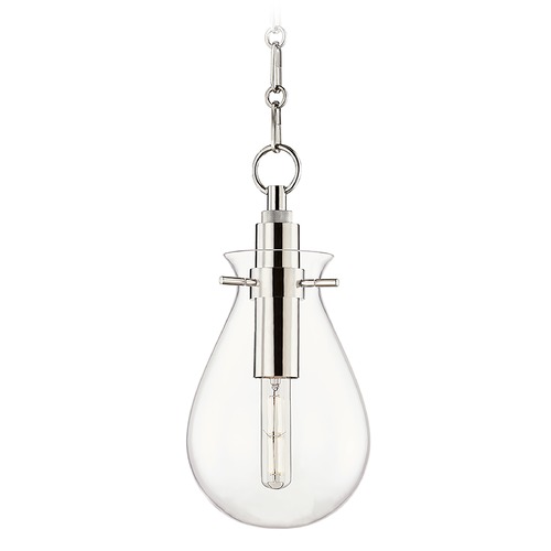 Hudson Valley Lighting Ivy Pendant in Polished Nickel by Hudson Valley Lighting BKO101-PN