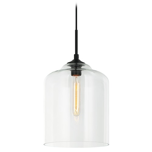 Matteo Lighting Irresistible Organic Charm Black Pendant by Matteo Lighting C41404CL