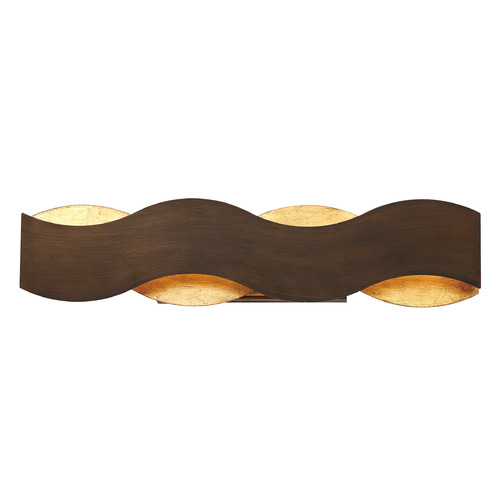 Vaughan 24-Inch LED Bath Light in Bronze & Gold by Eurofase Lighting