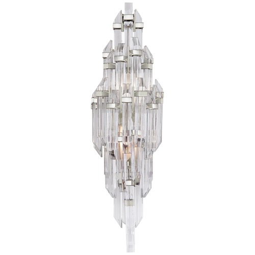 Suzanne Kasler Adele Sconce in Polished Nickel by Visual Comfort Signature