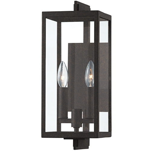 Troy Lighting Nico French Iron Outdoor Wall Light