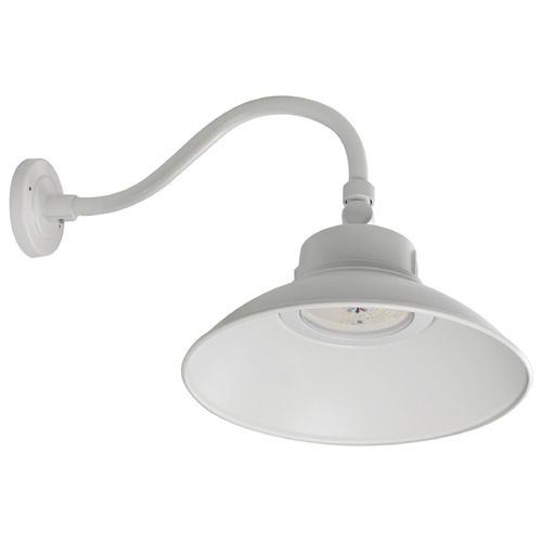 Nuvo Lighting White LED Barn Light by Nuvo Lighting 65-660