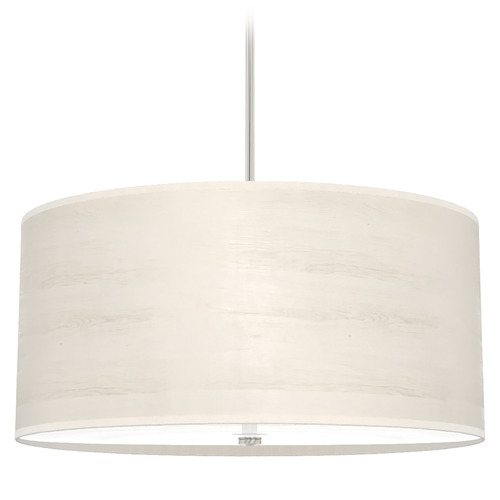 Hunter Fan Company Solhaven Brushed Nickel Pendant Light with Drum Shade