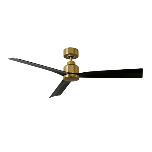 WAC Lighting Clean 52-Inch Fan in Soft Brass by WAC Lighting F-003-SB&MB