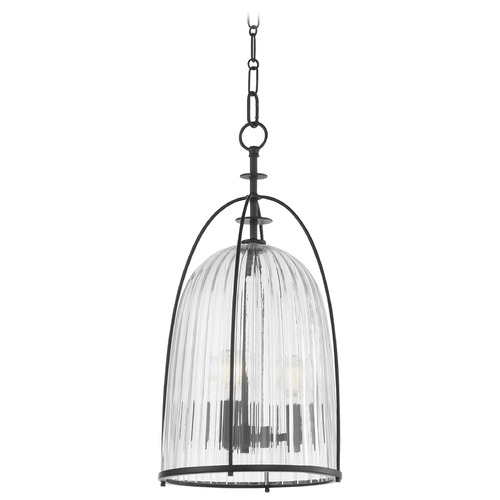 Quorum Lighting Alice Matte Black Pendant with by Quorum Lighting 863-3-59