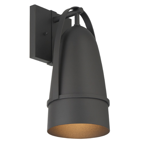 Designers Fountain Rue Black Outdoor Wall Light