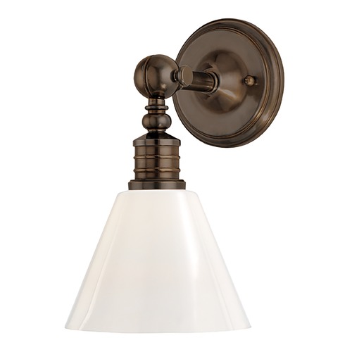 Hudson Valley Lighting Darien Sconce in Distressed Bronze by Hudson Valley Lighting 9601-DB