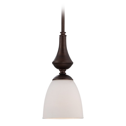 Patton Mini Pendant in Prairie Bronze by Nuvo Lighting