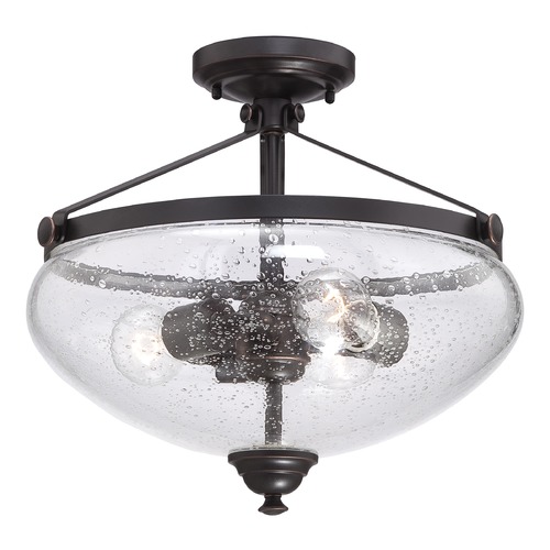 Nuvo Lighting Laurel Sudbury Bronze Semi-Flush Mount by Nuvo Lighting 60/5544