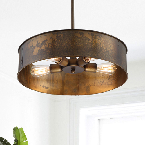 Nuvo Lighting Kettle Weathered Brass Pendant by Nuvo Lighting 60/5894