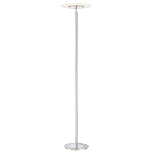 Arnsberg Tampa Satin Nickel LED Torchiere Lamp by Arnsberg 479110107