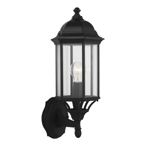 Sevier Black Outdoor Wall Light by Generation Lighting