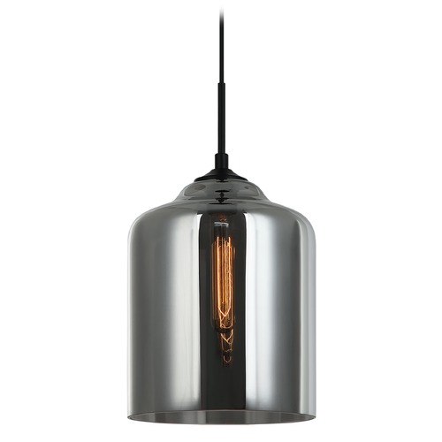 Irresistible Organic Charm Black Pendant by Matteo Lighting