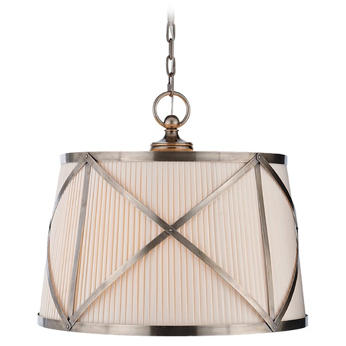E.F. Chapman Grosvenor Pendant in Antique Nickel by Visual Comfort Signature