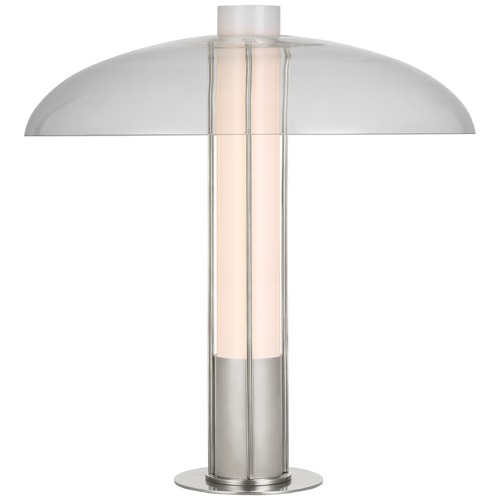 Visual Comfort Signature Collection Kelly Wearstler Troye Table Lamp in Polished Nickel by Visual Comfort Signature KW3420PNCG